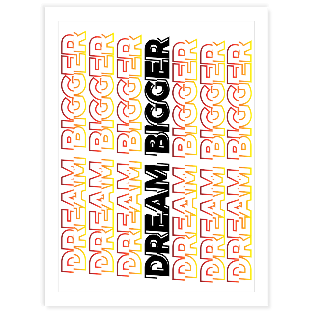 Dream Bigger Stickers - The Fox Magazine