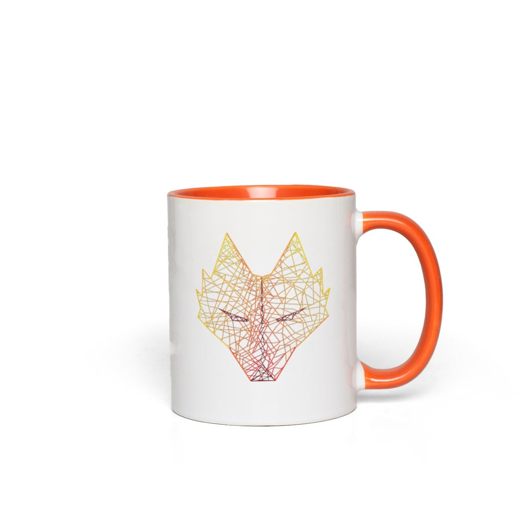 Geometric Fox Mug - The Fox Magazine
